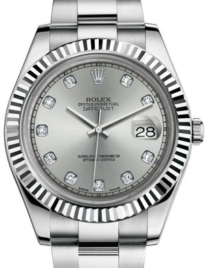 Datejust hot sale 2 rhodium