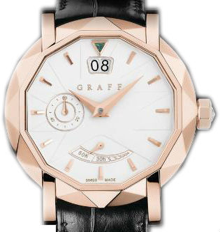 Rose Gold With White Dial GRAFF Star