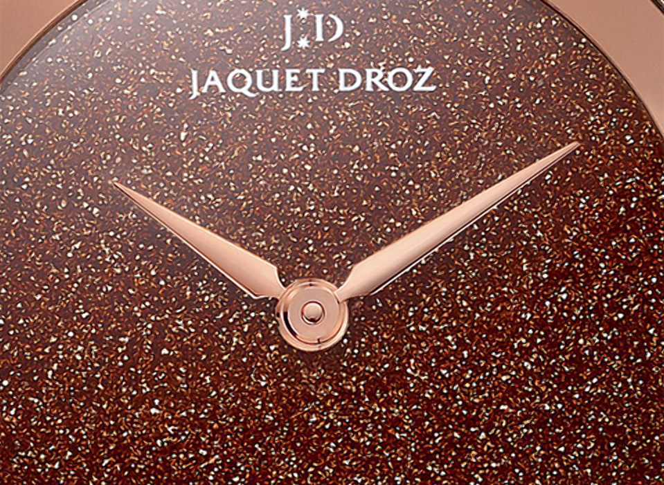Червоно-коричневий авантюрин, циферблат Jaquet Droz