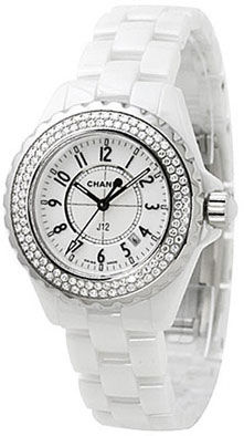 H0967 Chanel J12 White