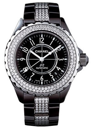 h1339 Chanel J12 Black