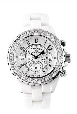 h1008 Chanel J12 White