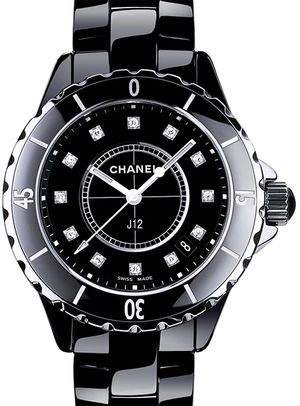  H1625 Chanel J12 Black