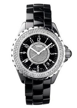 h1708 Chanel J12 Black