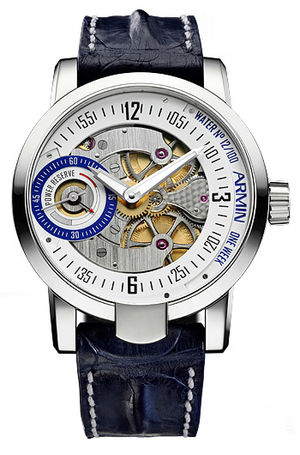 one-week-water-steel Armin Strom Single Barrel
