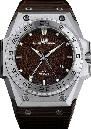 3-timer-steel-brown-dial Linde Werdelin 3 Timer