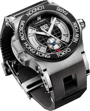 abyss-dual-time-steel Hysek Timepieces