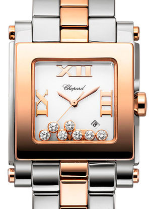 278498-9001 Chopard Happy Sport Square