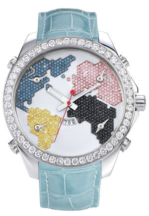 JC-47SCW Jacob & Co Five Time Zone