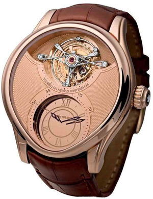 Heures Mysterieuses Rose gold Montblanc 1858