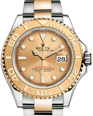 16623 Champagne  Rolex Yacht-Master