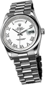 118209 White Dial Rolex Day-Date 36