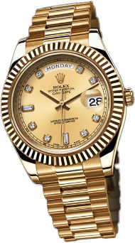 218238 Champagne Diamonds Rolex Day-Date II Archive
