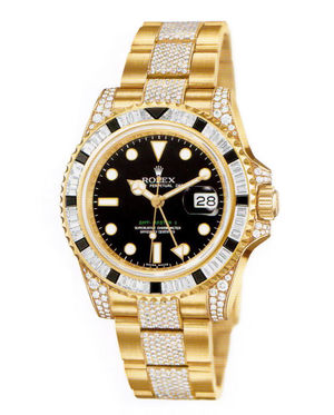 116758 SANR bracelet diamonds Rolex GMT-Master II