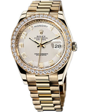 218348  white  dial   Rolex Day-Date II Archive