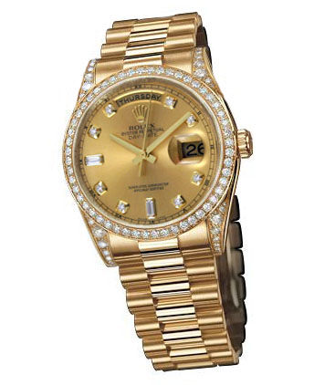118388 champagne  dial Rolex Day-Date 36