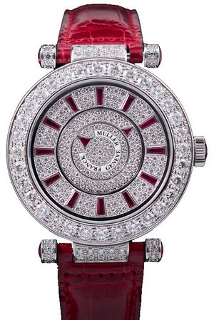 42 DM D1R CD Ruby Croco Franck Muller Double Mystery
