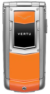 Hot Orange Sapphire Keys Vertu Ayxta