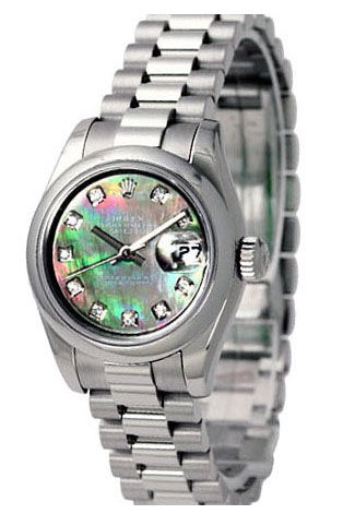 178246 black mother of pearl diamond dial Rolex Datejust 31