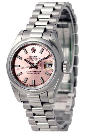 178246 pink dial with luminous index  Rolex Datejust 31