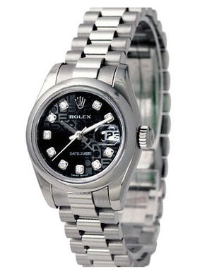 178246 black jubilee dial diamond Rolex Datejust 31