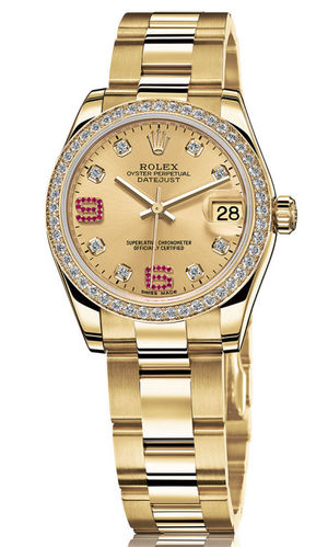178288 Champagne sunray finish Rolex Datejust 31