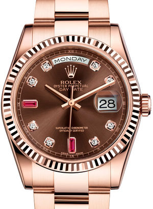 day date rolex chocolate