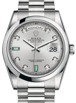 rolex day date 36 platinum