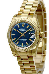 178278 blue index hour markers dial Rolex Datejust 31