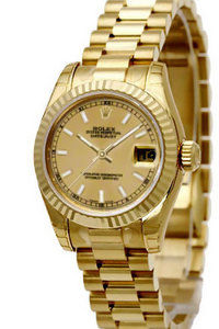 178278 champagne index hour markers dial Rolex Datejust 31