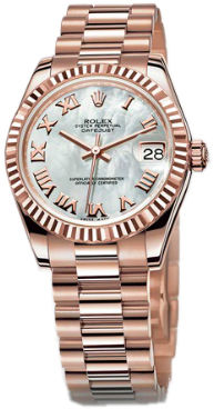 178275 mother of pearl Roman dial Rolex Datejust 31