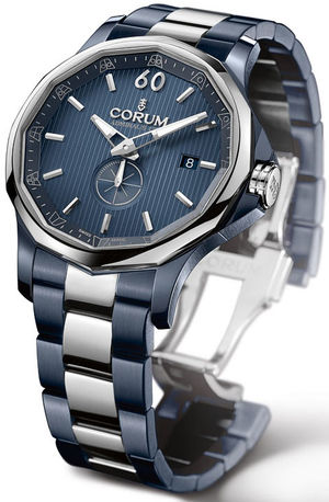 Admiral’s Cup Legend 42 Blue Steel Corum Admiral Legend
