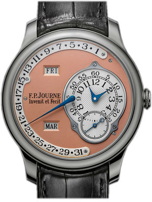 octa calendrier pt 40mm pink dial F.P.Journe Classique Moon