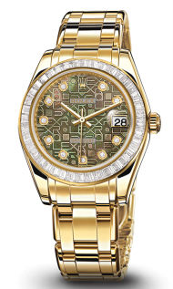 81308BRIL black mother of pearl jubilee diamond di Rolex Pearlmaster