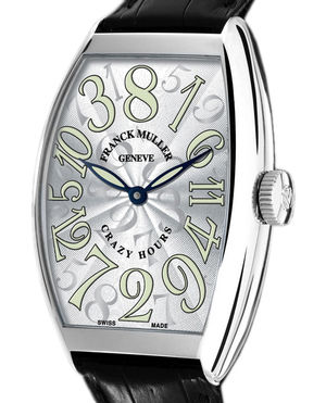 5850 CH White Gold Franck Muller Crazy Hours