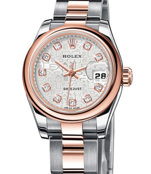 179161 silver jubilee diamond dial Oyster Rolex Lady-Datejust 26 Archive