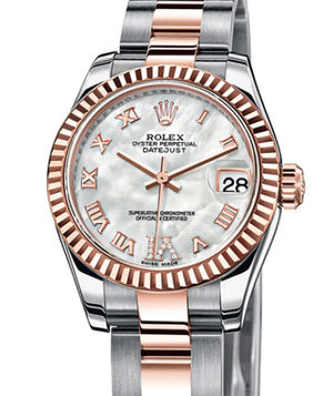 179171 mother of pearl diamond Roman IV dial Oyste Rolex Lady-Datejust 26 Archive