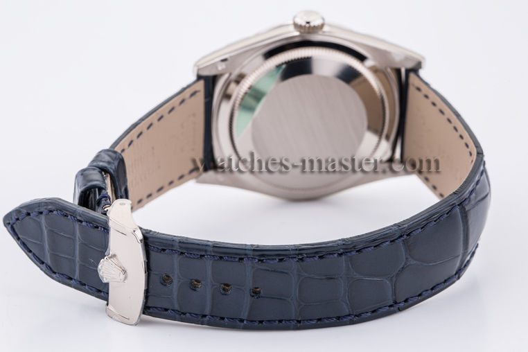 118139 Blue long-lasting blue luminescence Rolex Day-Date 36