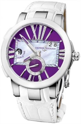 243-10/30-07 Ulysse Nardin Executive Dual Time Lady