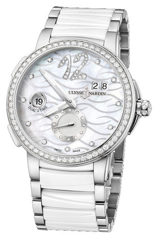 243-10B-7/691 Ulysse Nardin Executive Dual Time Lady