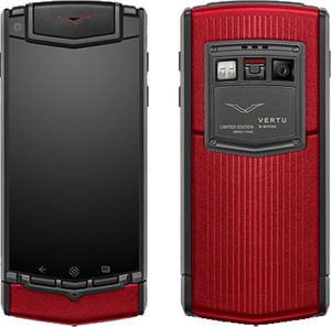 Titanium Sunset Red Vertu TI