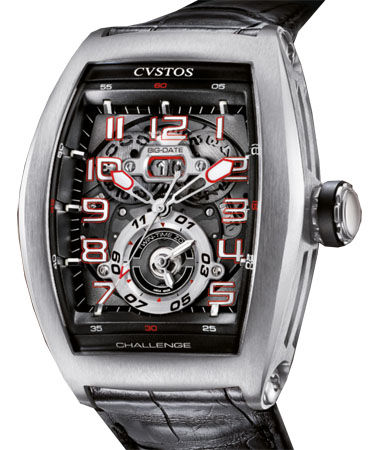 Challenge Twin-Time Steel Cvstos Masterpiece Twin-Time