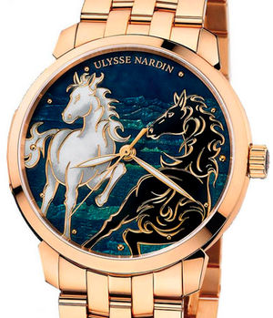 8156-111-8/CHEVAL Ulysse Nardin Classico Enamel
