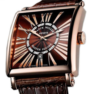 6000 H SC DT Rel R Rose Gold Franck Muller Master Square