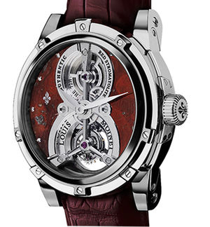 Red Stromatolite White Gold Louis Moinet Tourbillon