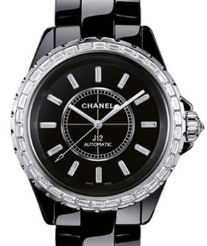 H3384 Chanel J12 Black