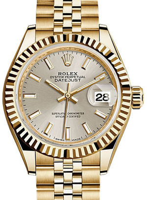 rolex gold ladies datejust