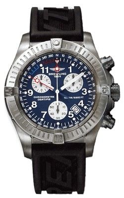 E73360.BLUE.RUBBER Breitling Avenger