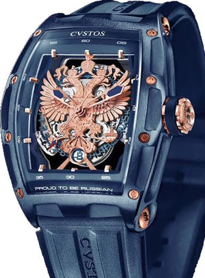 Proud be Russian Blue Steel PVD Cvstos Limited Edition
