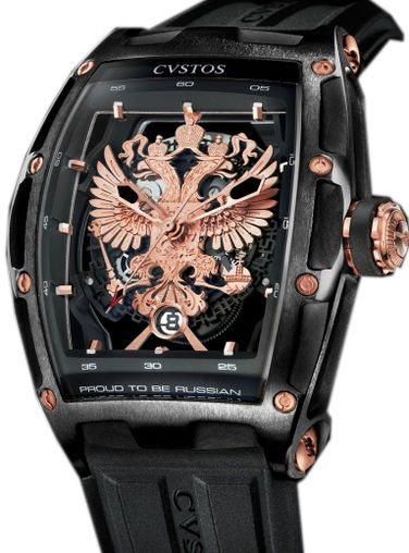 Proud be Russian Black Steel PVD Cvstos Limited Edition